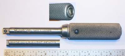 [Williams M-110 9/32-Drive Convertible Handle and Extension]
