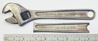 [Williams 4 Inch Superjustable Wrench]