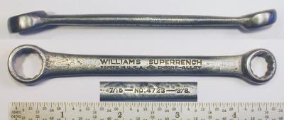 [Williams 4723 3/8x7/16 Box-End Wrench]