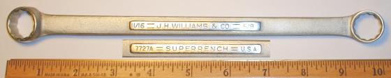 [Williams 7727A 5/8x11/16 Box-End Wrench]