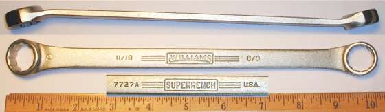 [Williams 7727A 5/8x11/16 Box-End Wrench]