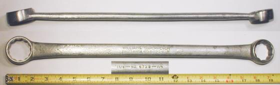 [Williams 4739 1-1/4x1-3/8 Box-End Wrench]