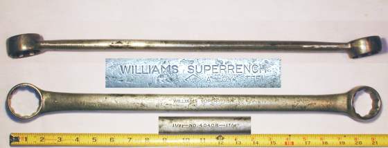 [Williams 4040B 1-3/8x1-7/16 Box-End Wrench]