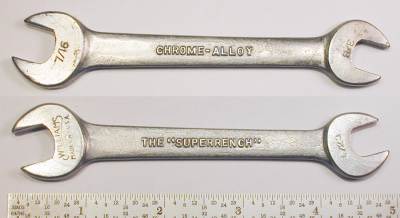 [Williams 1723 3/8x7/16 Open-End Wrench]