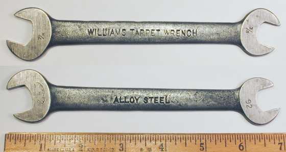 [Williams 92 9/16x5/8 Tappet Wrench]