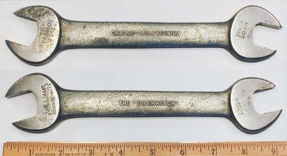 [Williams Early 1731-A 3/4x7/8 Open-End Wrench]