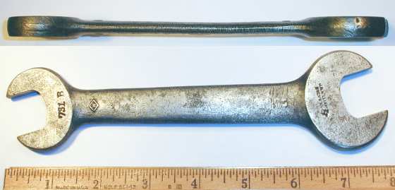 [Early Williams No. 731B 13/16x7/8 Open-End Wrench]
