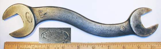 [Williams 683A 15/16x1 S-Shaped Open-End Wrench]