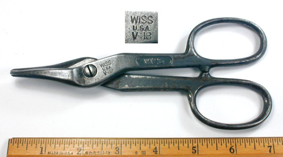 [Wiss V-13 7 Inch Combination Pattern Tin Snips]